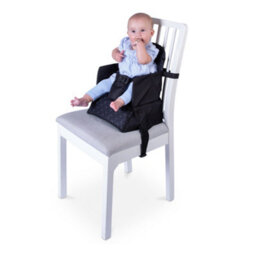 Red Kite Travel Booster Seat Portable Toddler Feeding Chair With 3-Point Harness & Storage Bag
