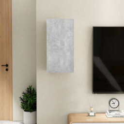 Berkfield Tv Cabinet Concrete Grey 30.5X30X60 Cm Engineered Wood - thumbnail 9