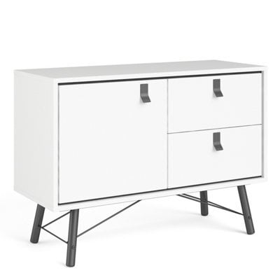 Furniture To Go Ry Sideboard With 1 Door + 2 Drawers Matt White - image 1