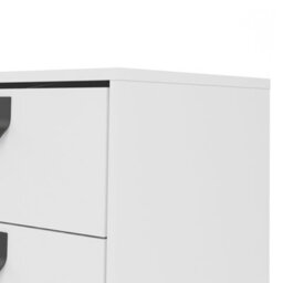 Furniture To Go Ry Sideboard With 1 Door + 2 Drawers Matt White - thumbnail 9