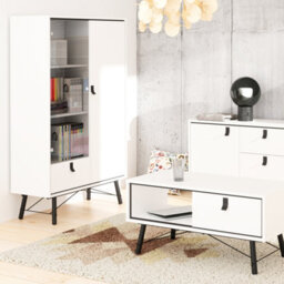 Furniture To Go Ry Sideboard With 1 Door + 2 Drawers Matt White - thumbnail 5