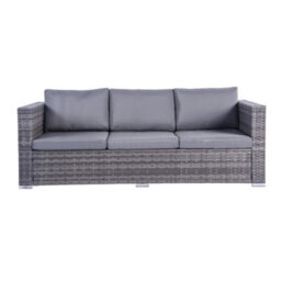 Outdoor Living (NW) Ltd Grey 4 Seat Rattan Corner Sofa With Coffee Table - thumbnail 6