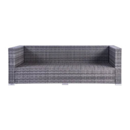 Outdoor Living (NW) Ltd Grey 4 Seat Rattan Corner Sofa With Coffee Table - thumbnail 5