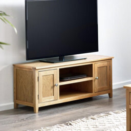 Julian Bowen Mallory Widescreen Tv Unit - Oak