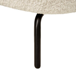 Beliani Armchair Kumla Boucle Off-White - thumbnail 9