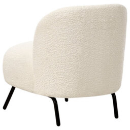 Beliani Armchair Kumla Boucle Off-White - thumbnail 6