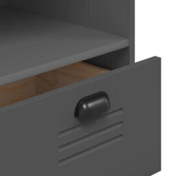 Berkfield Bookcase Viken Anthracite Grey 80X40X90 Cm Engineered Wood - thumbnail 9