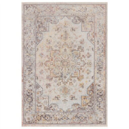 Traditional Persian Bordered Abstract Floral Easy To Clean Rug For Dining Room-120Cm X 170Cm - thumbnail 5