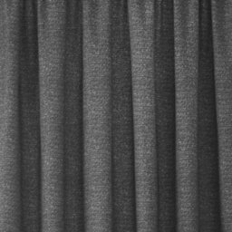 Dreams & Drapes Pembrey Textured Pair Of Charcoal Pencil Pleat Curtains With Tie-Backs - thumbnail 4