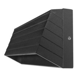 Long Life Lamps Company Modern Led Wall Light Down Or Up Path Brick Surface Mount Light Matt Black In Warm White Zlc039Ww - thumbnail 5