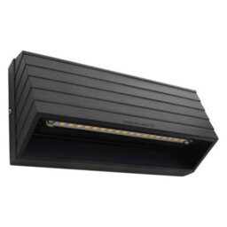 Long Life Lamps Company Modern Led Wall Light Down Or Up Path Brick Surface Mount Light Matt Black In Warm White Zlc039Ww - thumbnail 3