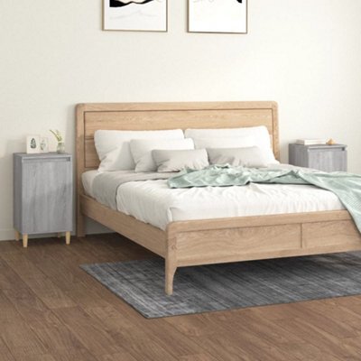 Vidaxl Bedside Cabinets 2 Pcs Grey Sonoma 40X35X70 Cm Engineered Wood - image 1