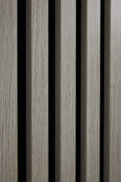 Wbm Cre8 Acoustic Decorative Timber Slat Wall Panel - Light Oak Grey - 2400mm X 600mm - thumbnail 3
