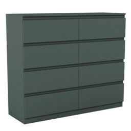 Lassic Vida Designs Denver Green 8 Drawer Chest Of Drawers (H) 955mm (W) 1200mm (D) 400mm - thumbnail 9
