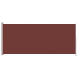 Walplus Patio Retractable Side Awning Garden Sun Shade Canopy Gazebo For Back Door, Porch, Patio 220X500 Cm Brown - thumbnail 2