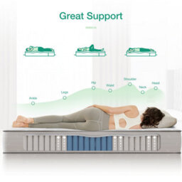Novilla 27Cm Pocket Sprung Mattress With Memory Foam - thumbnail 5