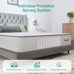 Novilla 27Cm Pocket Sprung Mattress With Memory Foam - thumbnail 6