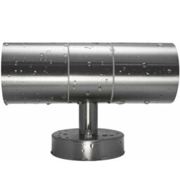 CGC Lighting Cgc Outdoor Outside Wall Light Stainless Steel Gu10 Security Porch Up & Down Beam - thumbnail 3