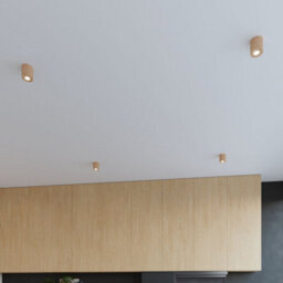 Luminosa Lighting Luminosa Orbis 1 Light Wall Light Natural Wood, G9 - thumbnail 6