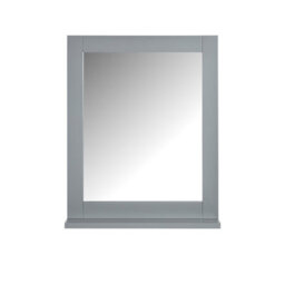 Sobuy Frg129-Sg, Wall Mounted Bathroom Mirror With Storage Shelf, Grey,w40Xd10Xh49.2 - thumbnail 7