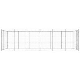 Berkfield Durable Outdoor Dog Kennel Galvanised Steel 21.78 M2 - thumbnail 3