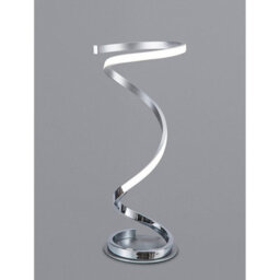 Luminosa Lighting Luminosa Helix Table Lamp 52Cm, 20W Led, 3000K, 1600Lm, Polished Chrome, 3Yrs Warranty - thumbnail 2