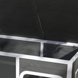 Pawhut Wooden Dog Kennel Outdoor W/ Openable Top, 103 X 77 X 83Cm - thumbnail 9
