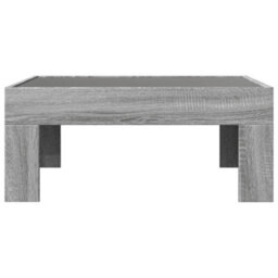 Vidaxl Coffee Table With Infinity Led Grey Sonoma 70X50X30 Cm - thumbnail 6