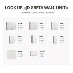 Kitchen Wall Unit 800mm Storage Cabinet Cupboard   White Matt - thumbnail 5