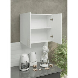 Kitchen Wall Unit 800mm Storage Cabinet Cupboard   White Matt - thumbnail 4
