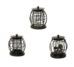 Nature's Market Set Of 3 Wild Bird Hanging Lantern Feeders - thumbnail 1