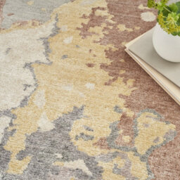 Silver Handmade Luxuriousmodern Wool Easy To Clean Abstract Dining Room Bedroom And Living Room Rug -168Cm X 226Cm - thumbnail 7
