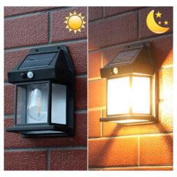 4 Pack Solar Motion Sensor Wall Lights Outdoor Garden Security Lamps - thumbnail 5