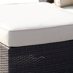 Outsunny 8Pc Rattan Sofa Garden Furniture Aluminium Outdoor Patio Set Brown - thumbnail 8