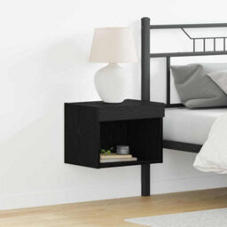 Walplus Tv Cabinet 2 Pcs Black Oak 40 X 30 X 30 Cm Engineered Wood - thumbnail 1