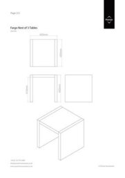 Orsina Wooden Nest Of 3 Tables, High Gloss Black Finish Nesting Table, Long Lasting Console Tables For Living Room - thumbnail 3