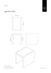 Orsina Wooden Nest Of 3 Tables, High Gloss Black Finish Nesting Table, Long Lasting Console Tables For Living Room - thumbnail 2