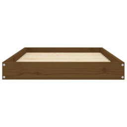 Walplus Dog Bed Honey Brown 91.5X64X9 Cm Solid Wood Pine - thumbnail 4