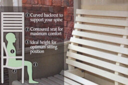 AFK Wooden Garden Arbour 'cottage' In Sage And Cream - thumbnail 4