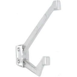 Castelion Chrome Art Deco Hat And Coat Hook