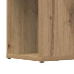 Berkfield Modern Tv Stand Artisan Oak Chipboard 80 X 24 X 155 Cm Tv Stand - thumbnail 9