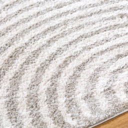 Livabliss Fossay Shaggy-Washable Beige Grey Modern Hig Pile Living Bedroom Rug 120 X 170 Cm Easy Care, Non Shedding - thumbnail 3