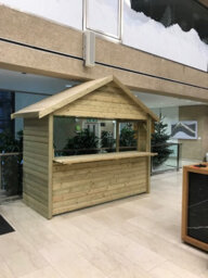 Churnet Valley Garden Furniture Ltd 3M X 1.2M Indoor Chalet - Timber - L120 X W300 X H300 Cm - Minimal Assembly Required - thumbnail 2