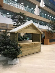 Churnet Valley Garden Furniture Ltd 3M X 1.2M Indoor Chalet - Timber - L120 X W300 X H300 Cm - Minimal Assembly Required - thumbnail 4