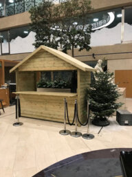 Churnet Valley Garden Furniture Ltd 3M X 1.2M Indoor Chalet - Timber - L120 X W300 X H300 Cm - Minimal Assembly Required - thumbnail 3