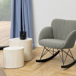 Furniture To Go Mice Oval Coffee Table Set In Light Oak - thumbnail 3