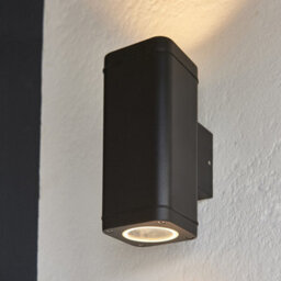Luminosa Lighting Luminosa Milton Modern Architectural Outdoor Up Down Wall Light Textured Black Finish, Ip44 - thumbnail 2