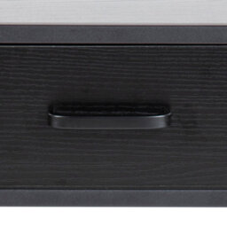 Furniture To Go Seaford Bedside Table With 1 Drawer In Black - thumbnail 8