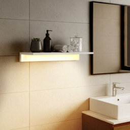 Wyld And Coco Picture Light White Led Wall Lamp For Bathroom Mirror, W40 X D18 X H6Cm - thumbnail 2
