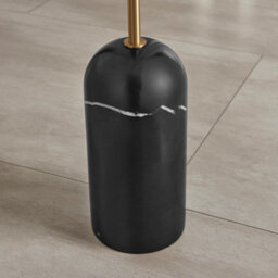 Furniturebox Uk Joceline Black Marble Standing Floor Lamp - thumbnail 5